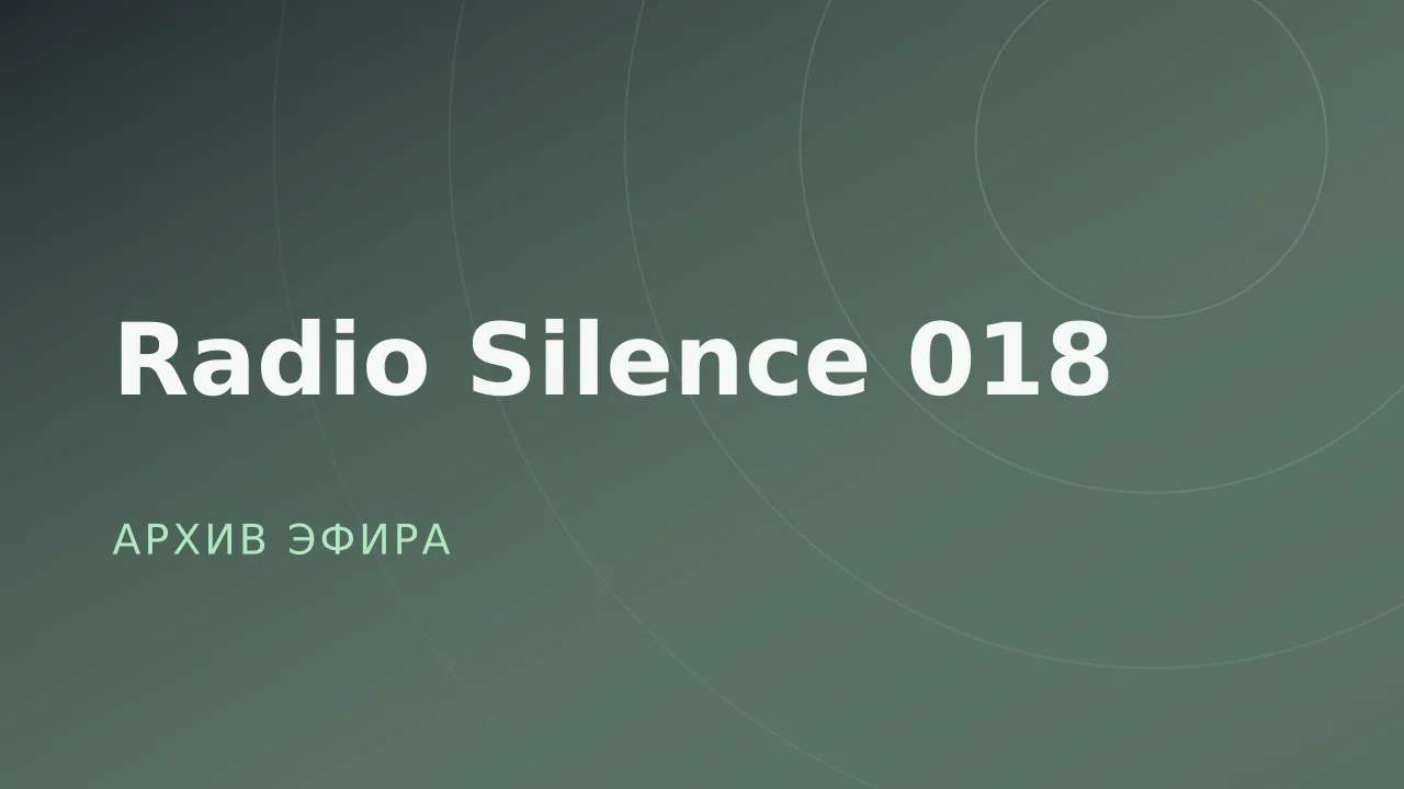 Radio Silence 018