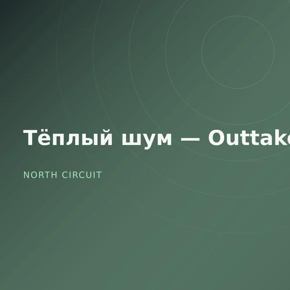 Тёплый шум — Outtakes
