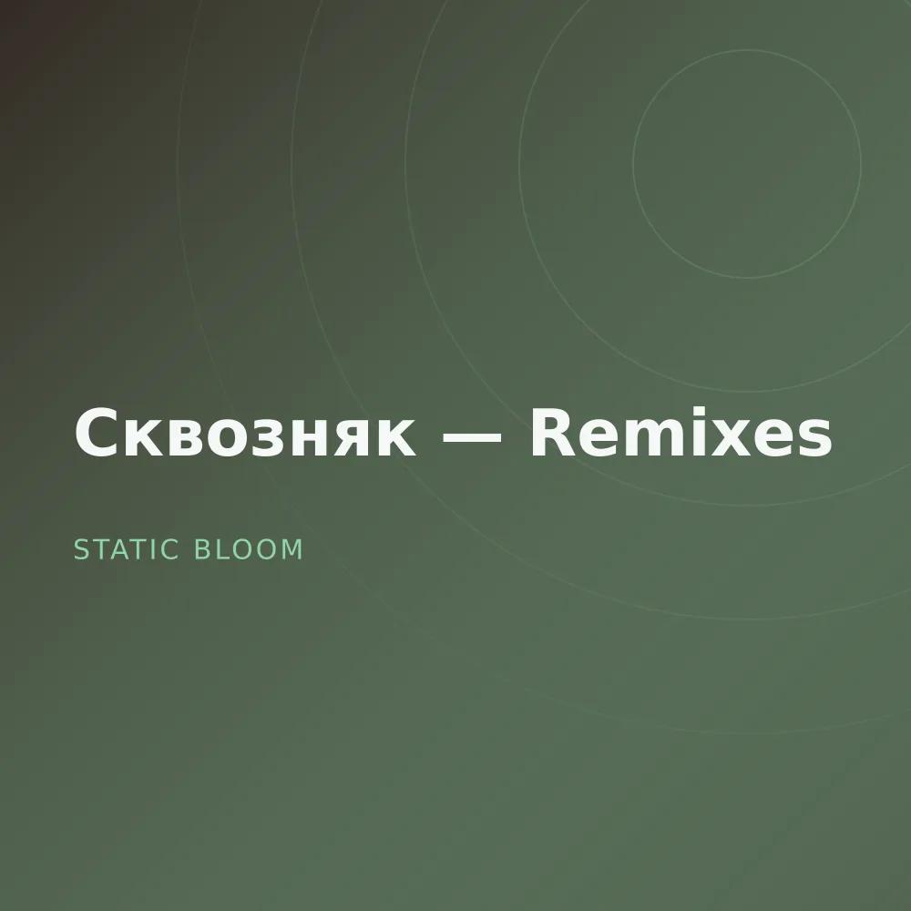 Сквозняк — Remixes